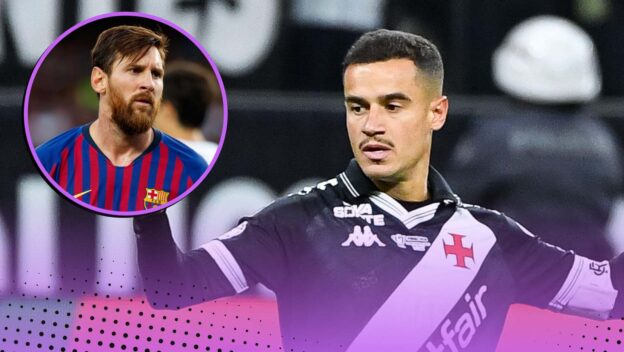 Lionel Messi and Philippe Coutinho