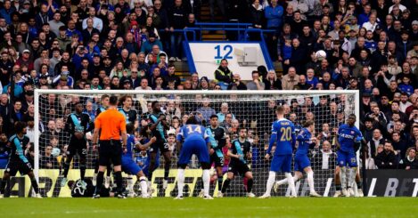 An ode to Raheem Sterling’s gloriously cr*p Chelsea free-kick vs. Leicester