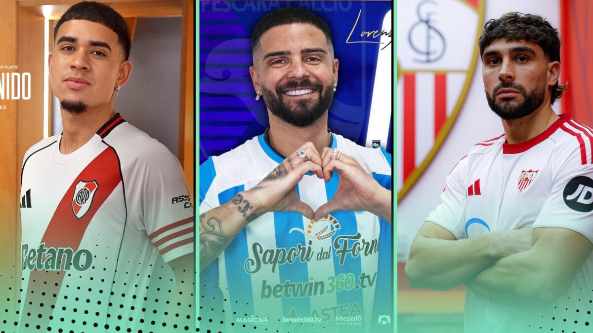 January Signings 2026 featuring Kendry Paez, Lorenzo Insigne and Neal Maupay