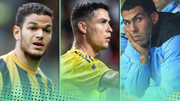 Hatem Ben Arfa, Cristiano Ronaldo and Carlos Tevez feature in players who went on strike for the pettiest reasons