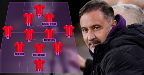 Nottingham Forest’s predicted XI under Vitor Pereira: New formation shift & big calls…