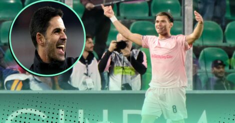 Nobody show Mikel Arteta how Palermo scored the perfect set-piece goal