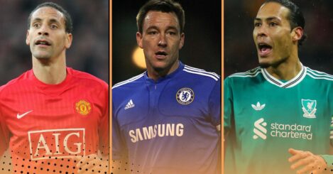 Ranking the best centre-backs in Premier League history: Van Dijk or Terry top?
