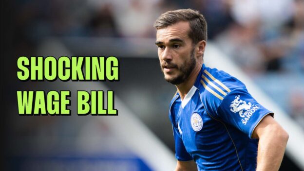 Leicester City midfielder Harry Winks