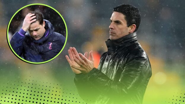Mikel Arteta Arsenal Tottenham Bottlers discourse