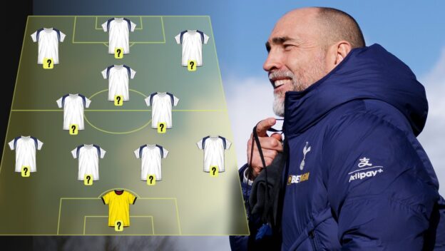 Igor Tudor Tottenham XI first game in charge North London derby