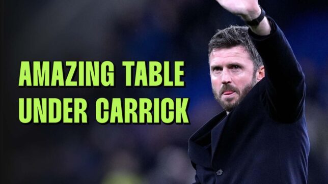 Manchester United boss Michael Carrick