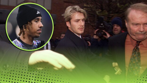 David Beckham Driving Ban Leny Yoro Potted History