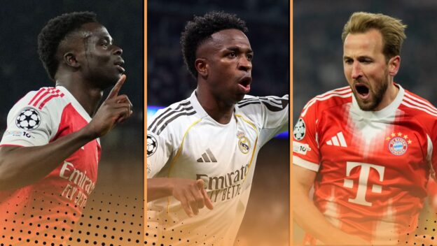 Champions League Round of 16 Power Rankings featuring Arsenal, Real Madrid, Bayern Munich