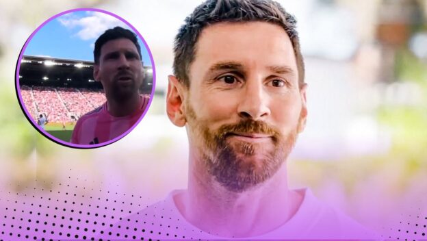 Lionel Messi speaking English