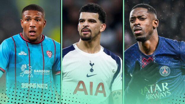 Puskas Award 2026 contenders featuring Serie A screamer, Dominic Solanke, Ousmane Dembele