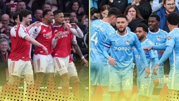 Arsenal and Coventry City have plenty in common.