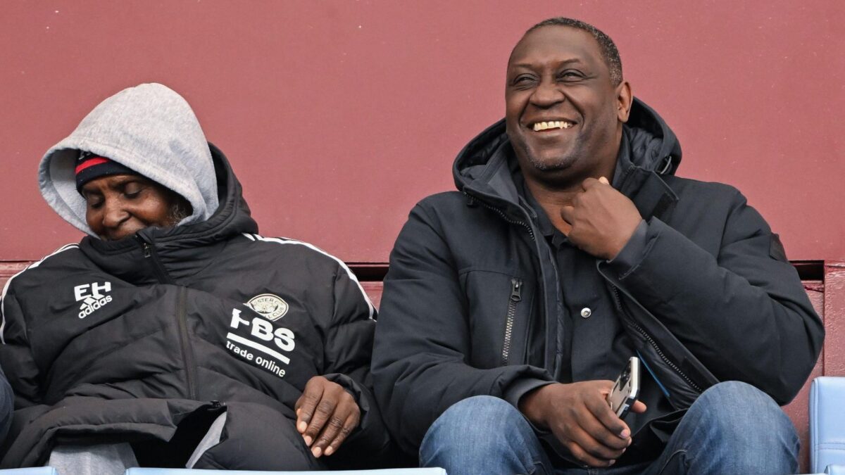 Heskey is enjoying watching his sons play for Manchester City's youth team.
