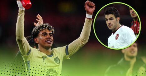 Lamine Yamal on the cusp of demolishing Champions League record once held by Cesc Fabregas