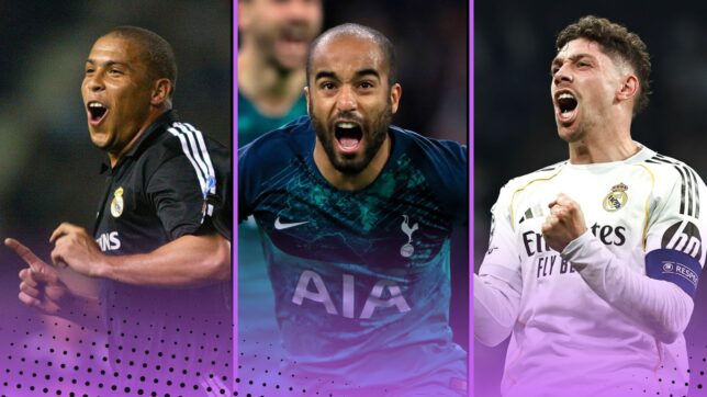 Ranking the 10 greatest Champions League knockout stage hat-tricks: Where does Fede Valverde place?