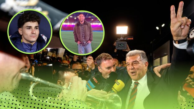 Joan Laporta Barcelona president next term