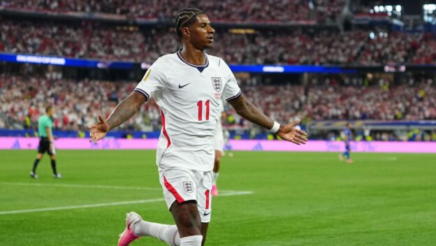 Marcus Rashford has scored at the last two World Cups.