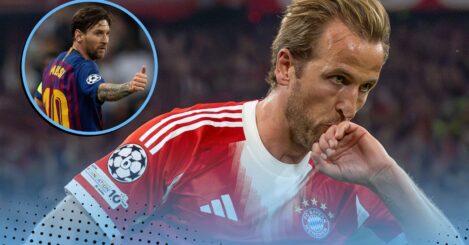 Harry Kane equals incredible Messi Champions League record ahead of CR7
