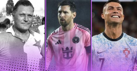 The five footballers with 900+ career goals: Lionel Messi joins elite club
