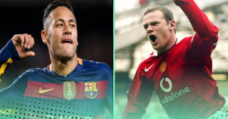 Comparing Neymar’s Barca & PSG stats with Wayne Rooney’s at Man Utd