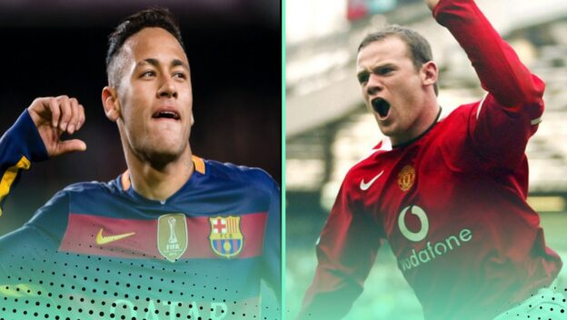 Both Neymar and Rooney were electric at club level.