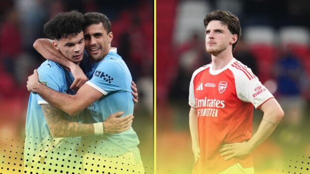 Manchester City vs Arsenal trophies won comparison