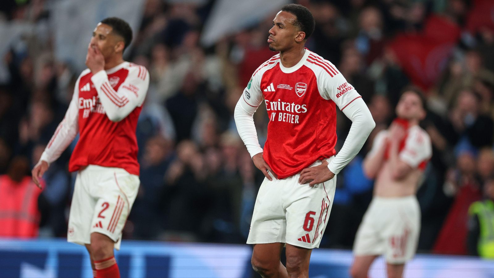 Arsenal stars baffled by ONE tactical switch during Carabao final loss