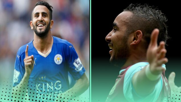 Riyad Mahrez and Dimitri Payet were tearing it up back in March 2016.