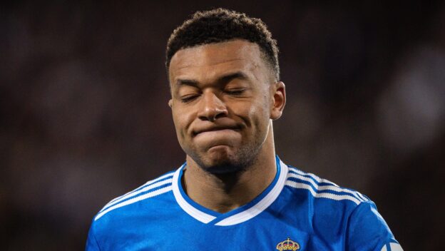 Kylian Mbappe with Real Madrid