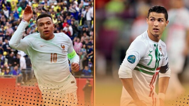 Kylian Mbappe Cristiano Ronaldo comparison