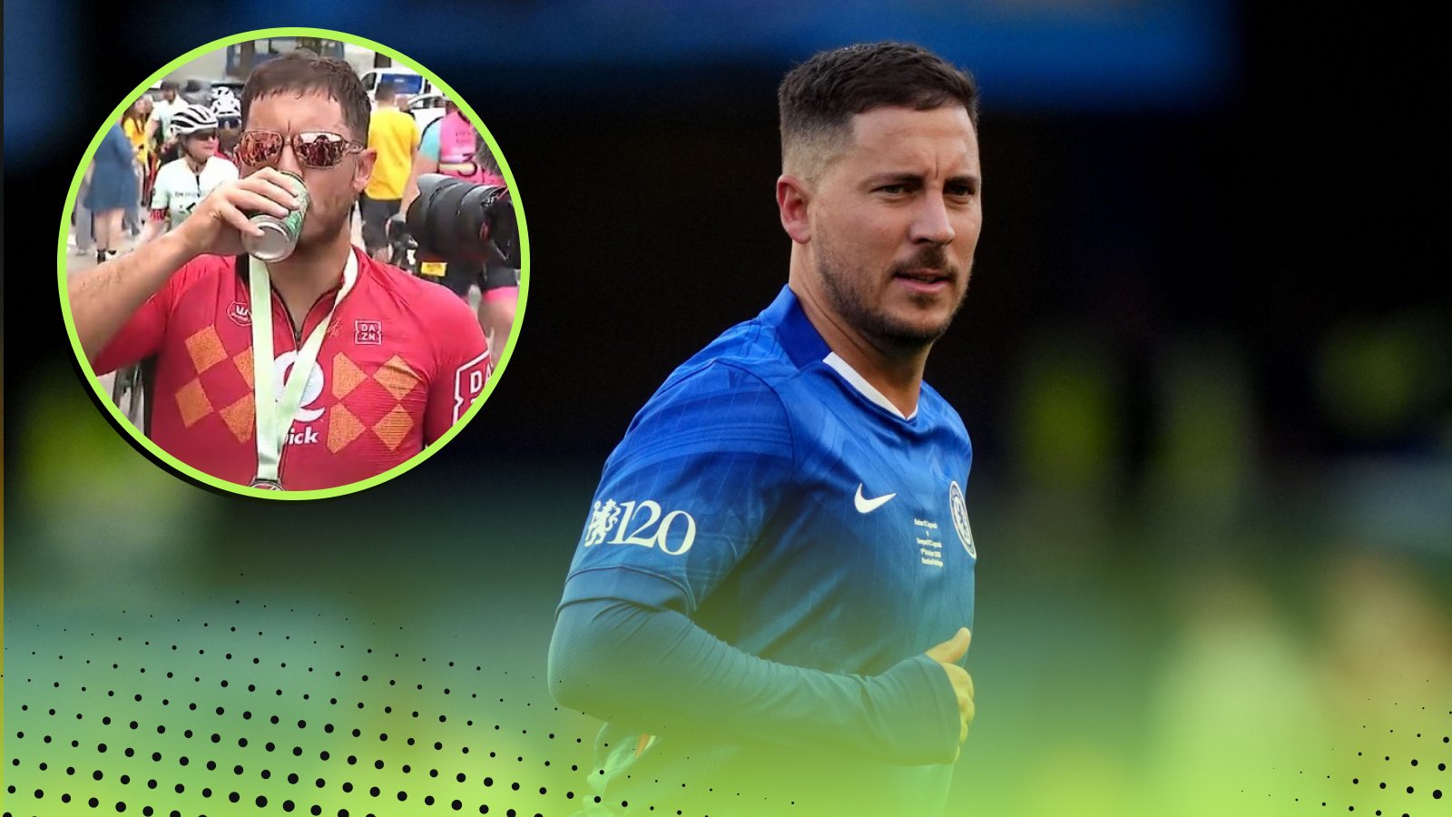 Eden Hazard wins football's most unexpected retirement arc