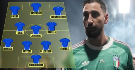 Donnarumma the poster boy for Italy XI that have never played at a World Cup finals