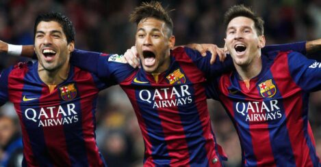 Anatomy of an iconic photo: The birth of Barcelona’s ‘MSN’ era with Messi, Neymar & Suarez’s joy