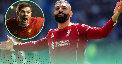 Mo Salah achieves one last Liverpool record as Gerrard achievement matched