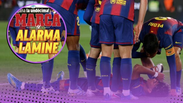 Lamine Yamal hamstring injury World Cup 2026 Spain Marca Spanish media reaction