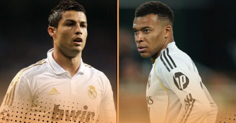 Comparing Kylian Mbappe’s stats after 100 Real Madrid appearances with Cristiano Ronaldo’s