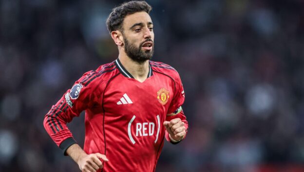 Manchester United captain Bruno Fernandes.