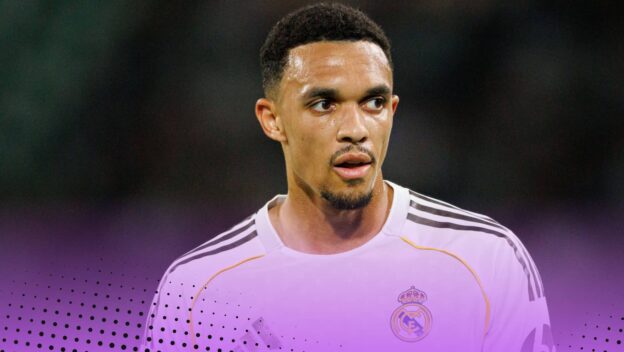 Trent Alexander-Arnold in Real Madrid kit