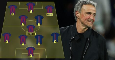 A jaw-dropping combined XI of Luis Enrique’s Barcelona & PSG teams