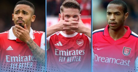 Comparing Gyokeres’ stats after 50 Arsenal apps to Henry and five other big-name strikers