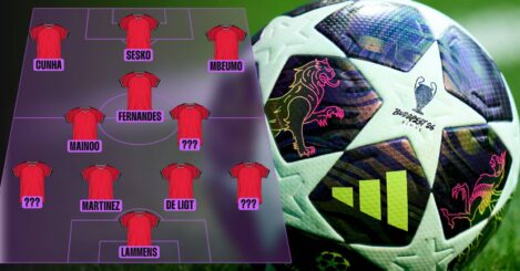 Man Utd’s dream XI for Champions League return with THREE big signings