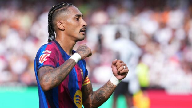 Raphinha has been prolific for Barcelona in the league.