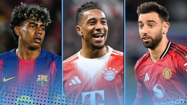 Top 10 players with the most assists in Europe’s major leagues in 2025-26: Fernandes finishes top