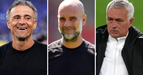 The 20 highest spending managers in football history: Guardiola, Mourinho, Enrique…