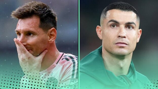 Lionel Messi and Cristiano Ronaldo