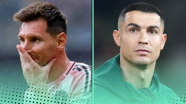 Lionel Messi and Cristiano Ronaldo