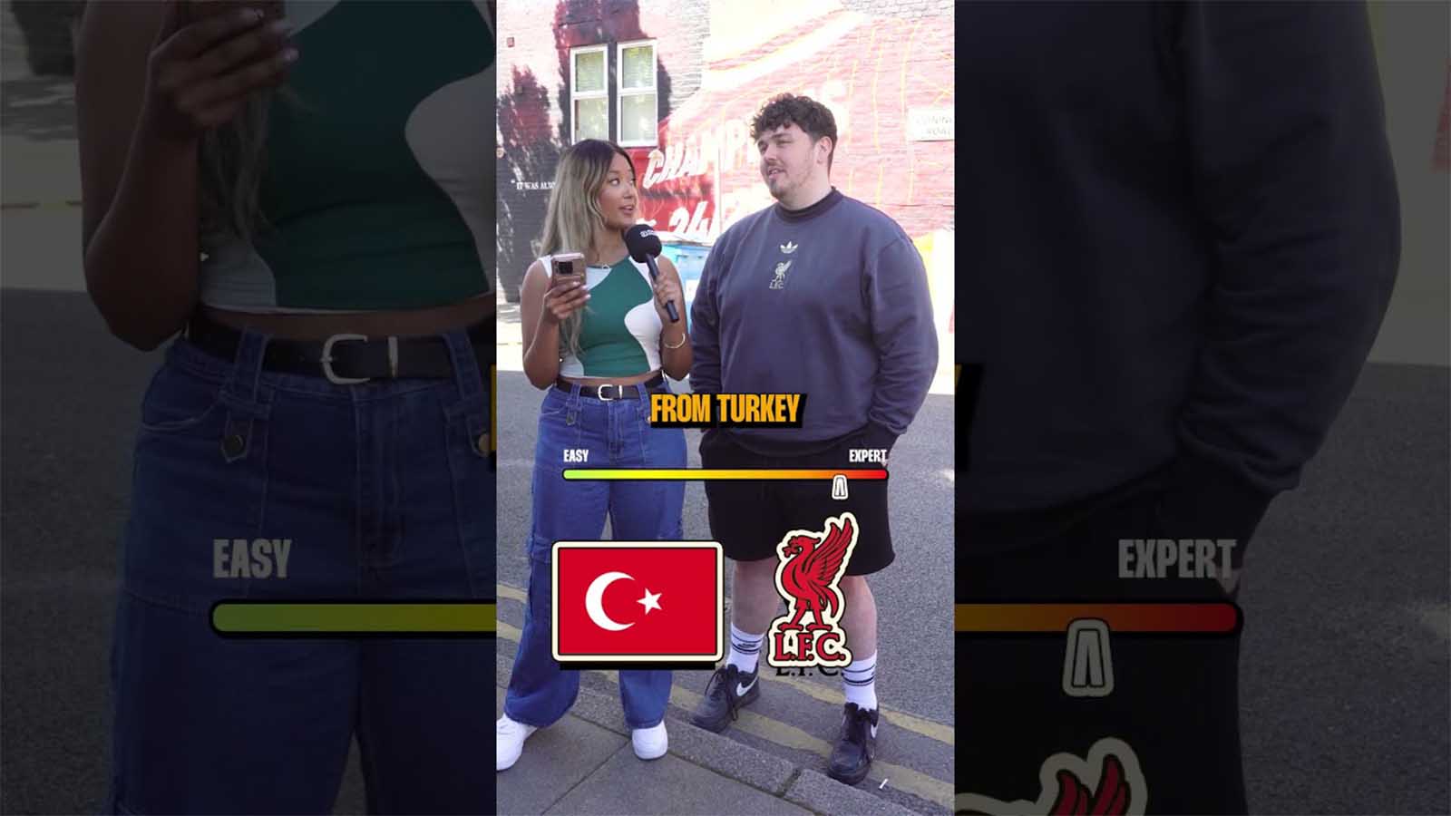 Can you name a Liverpool player from these nations?
