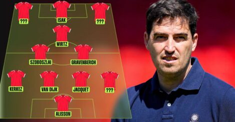 Predicting how Andoni Iraola could have Liverpool lining up in 2026-27 ft. 3 new signings…