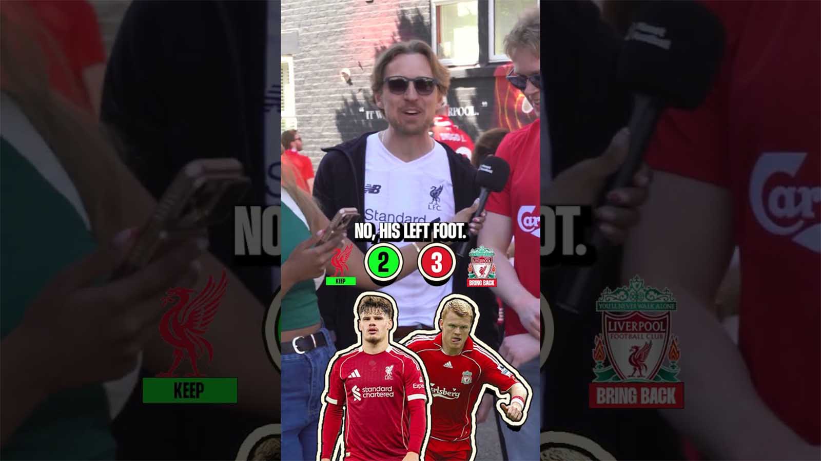 Which players would Liverpool fans bring back to the club?