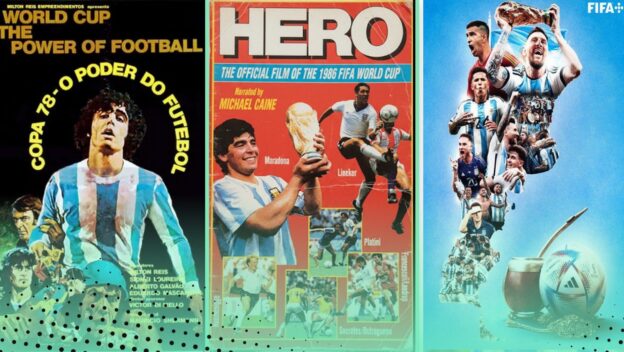 FIFA World Cup documentaries featuring Argentina 1978, Mexico 1986 and Qatar 2022